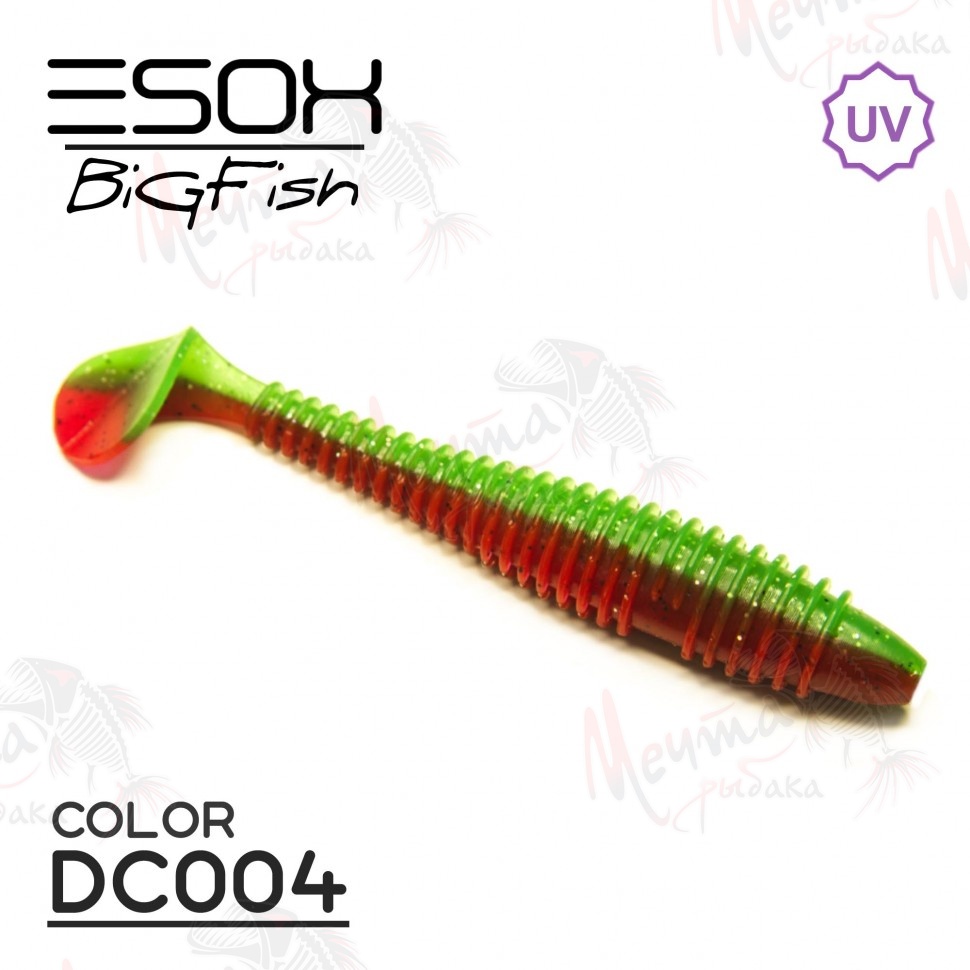 Виброхвост ESOX Swinky Fat 5.5' #DC004