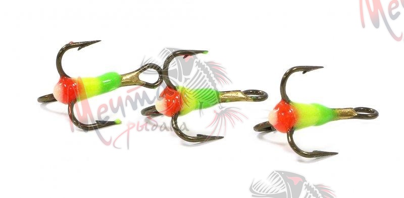 ТРОЙНИК "MUSTAD" СВЕТОФОР #14