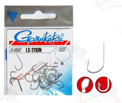 КРЮЧОК "GAMAKATSU" LS-2110N #18